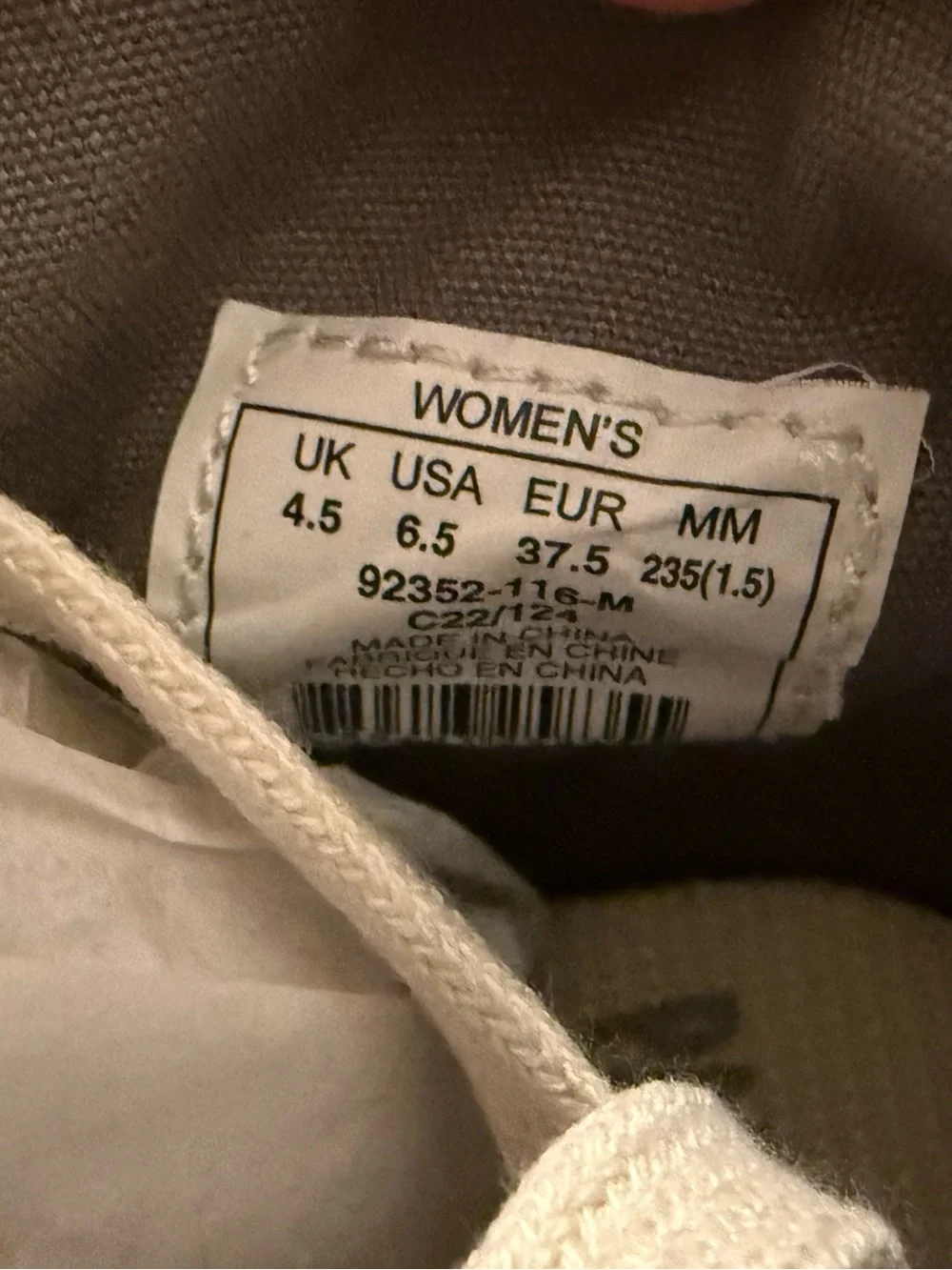 Palladium Boots Womens Med Star White Pampa Hi Top Lace Up New 6.5 box flawed